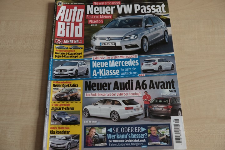 Deckblatt Auto Bild (20/2011)
